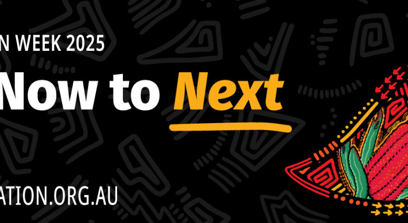 A graphic banner for national reconciliation week 2025